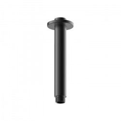 Ceiling Mounted Vertical Arm 180mm Black