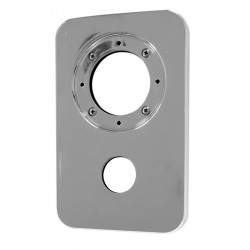 Aria 60mm Exposed Outer Faceplate Assembly