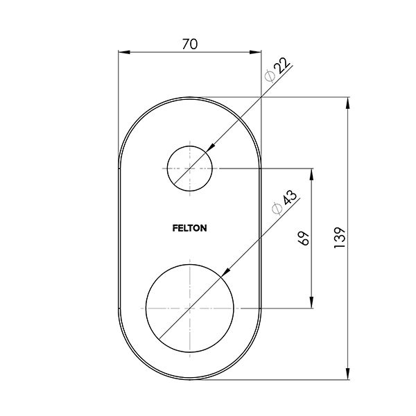 Tate 35mm Diverter Faceplate S1