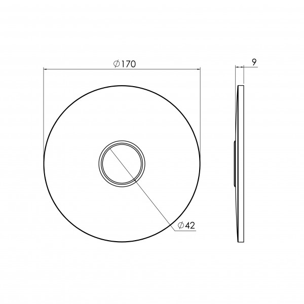 FP0161 35mm Mains Pressure Boo Boo Backing Plate Round 01