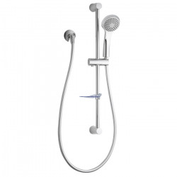 Designer Single Spray Slide Shower Chrome