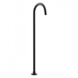 Luna Bath Filler Free Standing Spout only Black 01