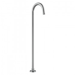 Luna Bath Filler Free Standing Spout only Chrome 01