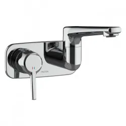 Max Wall Mounted Swivel Basin/Bath Mixer (Medium)