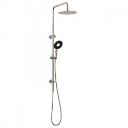 Willo II Rain Shower Column Brushed Nickel