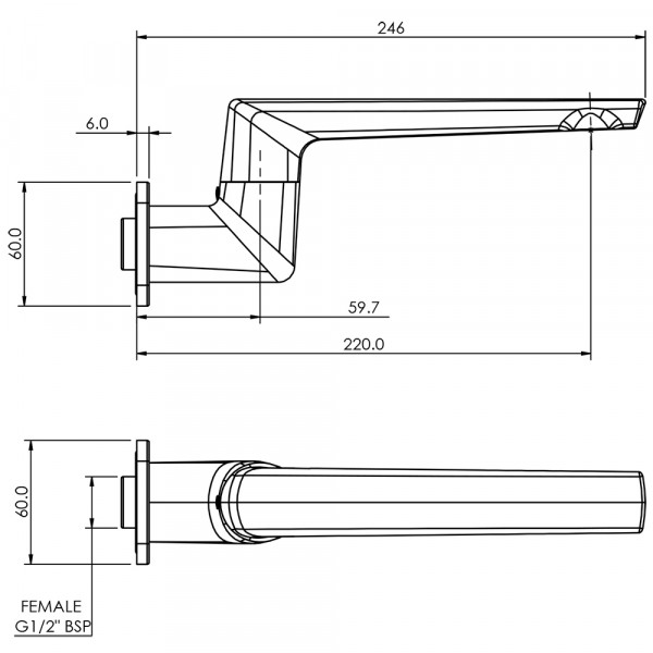 AX2BSSC Axiss II Swivel Bath Spout v2