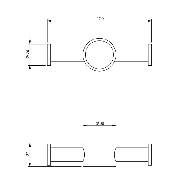 C PRHC Atlas Pole Robe Hook