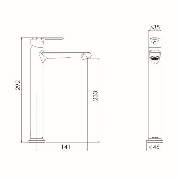 STBMC Slique Tall Basin Mixer 02