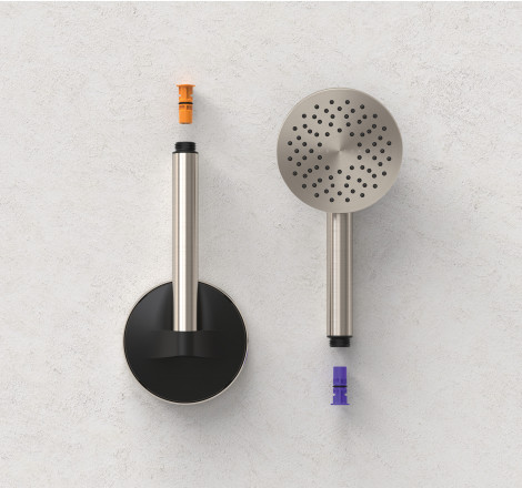 Tate Aerlux™ Handpiece and Tate Aerlux™ Single Spray Slide Shower