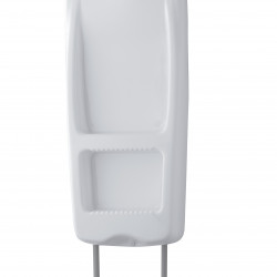 Designer Regal Over the Bath Shower Unit Equal Low White Grey
