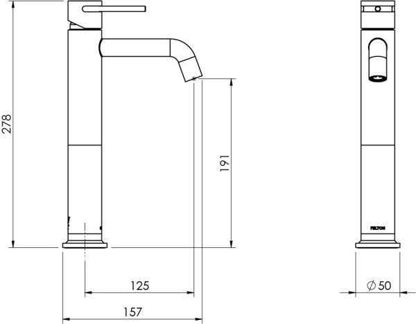 Tate Tall Basin Mixer